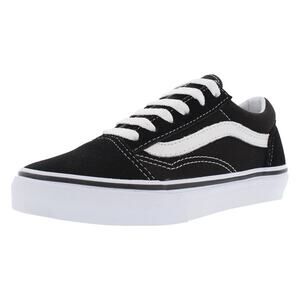 Vans Old Skool Ward Canvas Low Top Skateboard Sneaker Black/White Unisex M5.5/W7